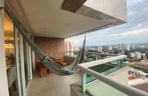 Juazeiro do Norte Apartment | Apartamento confortável, localização extra -recepção 24h- Varanda com vista panorâmica