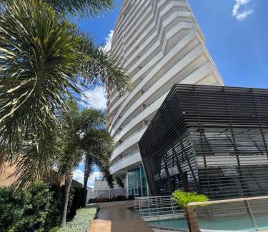 Juazeiro do Norte Apartment | Apartamento confortável, localização extra -recepção 24h- Varanda com vista panorâmica