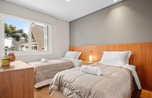 Vila Suica Apartment | Apartamento Eddies Haus 3 dorm by Achei Gramado