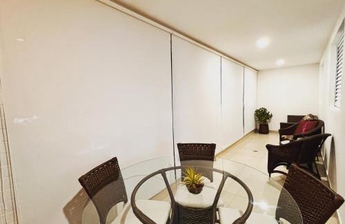 Vila Clais Apartment | Apartamento em Bertioga com varanda gourmet