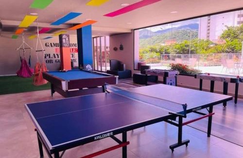 Pozos Colorados Apartment | Apartamento Encantador Samaria Club de playa, 3 alcobas 6 personas Playa Privada