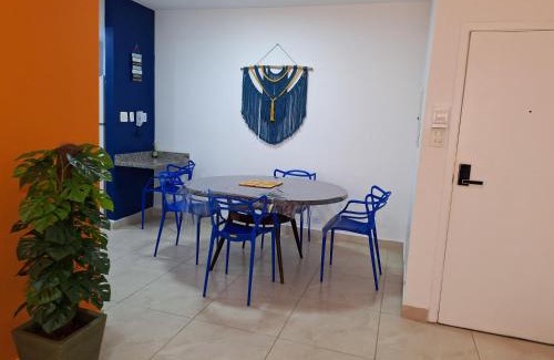Jardim Vitoria Apartment | Apartamento Guarujá Enseada Caravela - próximo da praia - com ar condicionado e vaga para carro