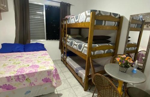 Vila Assuncao Apartment | Apartamento kitnet pé na areia praia Ocian