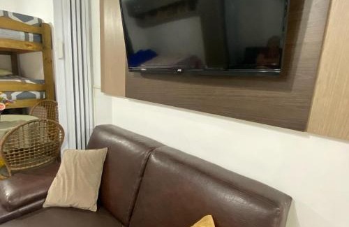 Vila Assuncao Apartment | Apartamento kitnet pé na areia praia Ocian