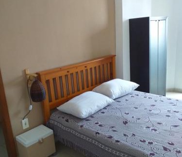 Canto do Forte Apartment | Apartamento no Canto do Forte, Wi-Fi, Estacionamento gratuito e Churrasqueira