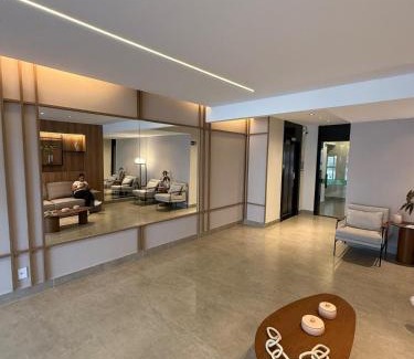 Balneario Paqueta Apartment | Apartamento novo pé na areia vista mar