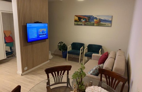 Morro do Maluf Apartment | Apartamento pé na areia com piscina aquecida