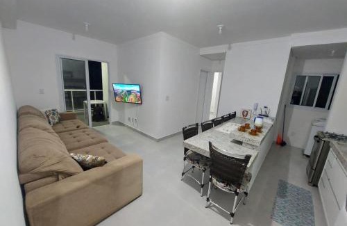 Silop Apartment | Apartamento Recanto Praia Grande - Mar, Ar, Churrasqueira, Piscina e Sauna