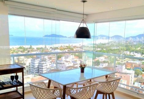 Loteamento Joao Batista Juliao Apartment | Apartamento SOL DOURADO Vista Mar Guarujá Enseada