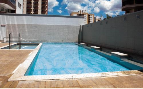 Do Turista Apartment | Apartamento tipo Flat para temporada em Caldas Novas com cozinha