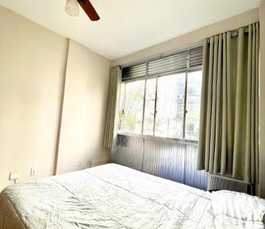 Boqueirao Apartment | Apartamento tranquilo e confortável em Santos