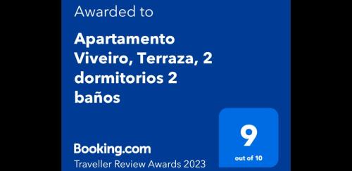 Xove Apartment | Apartamento Viveiro, Terraza Grande, 2 dormitorios 2 baños, piscinas, parking, tenis, club social