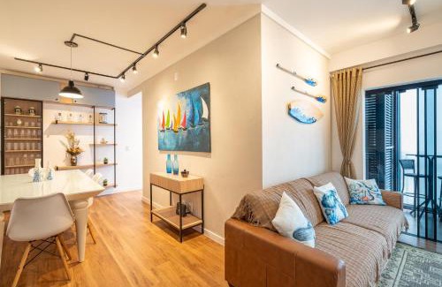 Picarras House | Apartamentos em Bal Piçarras 150 M DA PRAIA com Sacada Wi Fi, Piscina, Portaria 24h, Playground e vaga de GARAGEM