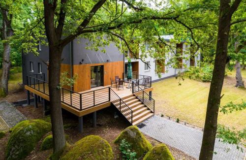 Cieplice Apartment | Apartamenty Dabrowka Plus - w lesie, prywatny parking, sauna, park