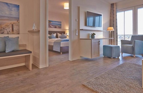 Boergerende-Rethwisch Apartment | Aparthotel Waterkant Suites, suites 2-43 for up to 4 people.