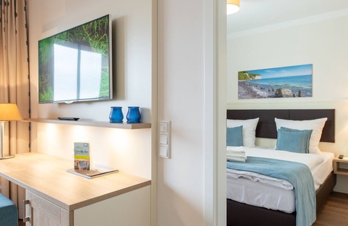 Boergerende-Rethwisch Apartment | Aparthotel Waterkant Suites, Suite 0-04 for up to 4 people.