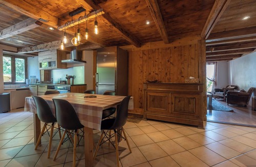 Saint-Gervais-les-Bains Apartment | Apartment 'Ferme de Faustine 2' with Mountain View, Shared Pool and Wi-Fi