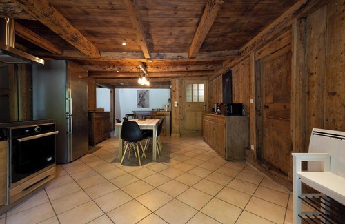 Saint-Gervais-les-Bains Apartment | Apartment 'Ferme de Faustine 2' with Mountain View, Shared Pool and Wi-Fi