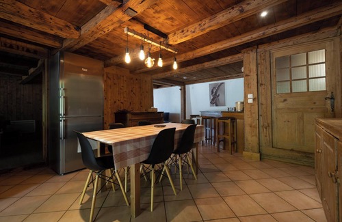 Saint-Gervais-les-Bains Apartment | Apartment 'Ferme de Faustine 2' with Mountain View, Shared Pool and Wi-Fi