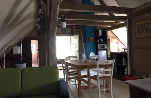 Muritz Apartment | Apartment 'Schwalbennest' with Shared Terrace, Shared Garden and Wi-Fi