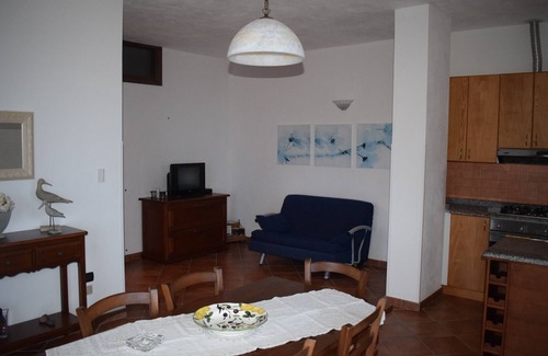 Marina di Zambrone Apartment | Apartment 1 Bedroom, living room /kitchen, large picture window overlooking the sea
