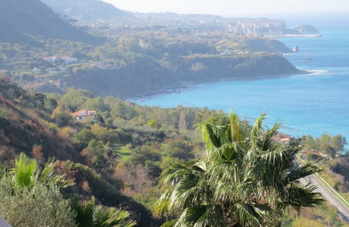 Marina di Zambrone Apartment | Apartment 1 Bedroom, living room /kitchen, large picture window overlooking the sea