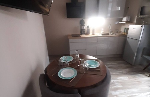 Bourg-Saint-Andeol Apartment | Apartment '105 - Cosy T2' with Wi-Fi and Air Conditioning