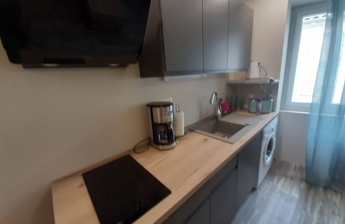 Bourg-Saint-Andeol Apartment | Apartment '107 - Cosy T2' with Wi-Fi and Air Conditioning