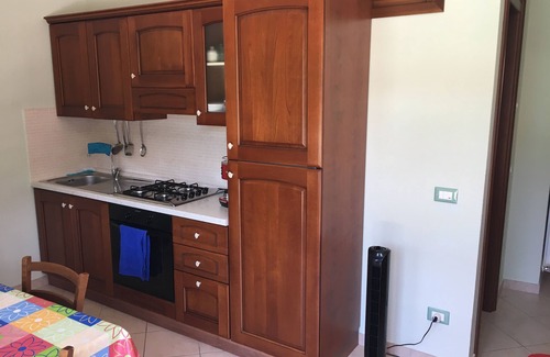 Piobbico Apartment | Apartment 2 bedrooms, 1 bathroom and living room with kitchenette and swimming pool