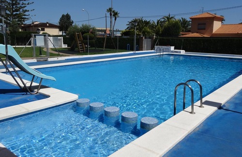 Benicassim Apartment | Apartment 4/6 people 1st line panoramic sea view with pool and parking