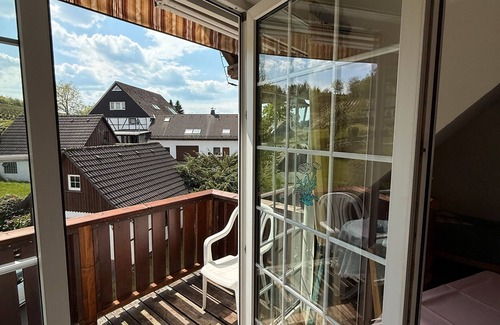 Herscheid Apartment | Apartment '4, Größe 60qm' with Balcony and Wi-Fi