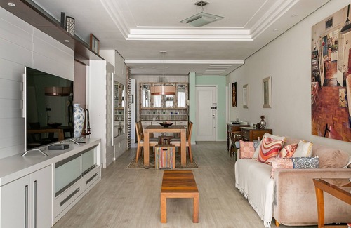 Jurere Internacional Apartment | Apartment 500m from P12 in Jurerê #JA25D