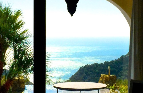Anidri Apartment | Apartment Agapie Zoe with 100 sqm pool, near the beach, sea view Anidri Beach