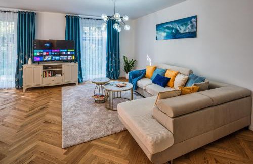 Sudvorstadt-Ost Apartment | Apartment am Großen Garten - Terrasse & Parkplatz -8 Personen