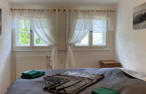 Altenberg Bed & Breakfast | Apartment/apartment, shower and bath, WC, mountain side - Pension ZUR 23