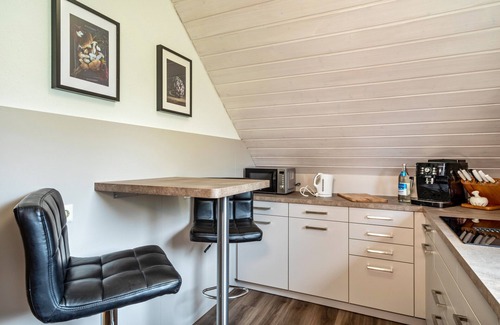 Langenargen Apartment | Apartment 'Appartement Seefreunde' with Mountain View, Balcony and Wi-Fi