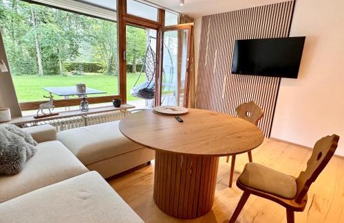 Sankt Martin bei Lofer Apartment | Apartment mit Indoor Pool und Garten