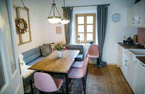 Bad Aussee Apartment | Apartment Aussee- Beletage Salzherrenhof- Küche, WLAN, Netflix
