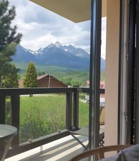 Nova Lesna Apartment | Apartment Beauty Tatry with a view of the mountains