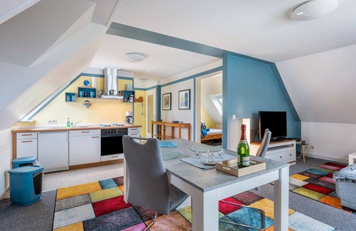 Nordstrand Apartment | Apartment 'Bi Buje' with Balcony and Wi-Fi