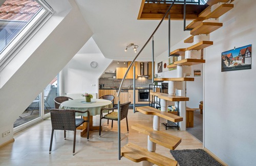 Oberrotweil Apartment | Apartment 'Bitzenhofer' with Mountain View, Shared Terrace and Wi-Fi