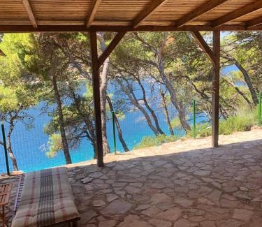 Zirje Apartment | Apartment by the sea Žirje with private heated hydromassage pool