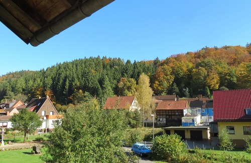 Steina Apartment | Apartment directly on the forest and hiking trail, with balcony, pure peace, 2-8 pers. , WLan grat.