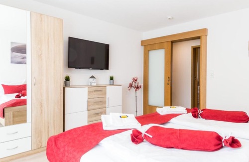 Friedrichshafen Apartment | Apartment Eastside mit 3 Zimmern für bis zu 5 Personen mit Balkon