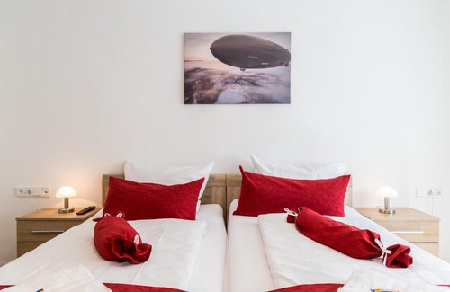 Friedrichshafen Apartment | Apartment Eastside mit 3 Zimmern für bis zu 5 Personen mit Balkon