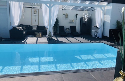 Eutingen im Gaeu Apartment | "Apartment Emperor Street" ground floor 120sqm with pool, sauna, 3 sep. Bedroom