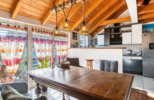 Huefingen Apartment | Apartment 'Erholung Am See' with Lake View, Private Terrace and Wi-Fi