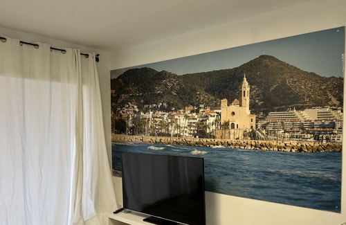 Sant Salvador Apartment | Apartment 'Falla' with Balcony, Wi-Fi and Air Conditioning