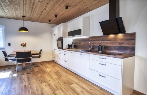 Langen bei Bregenz Apartment | Apartment 'Fewo Birkenhof' with Mountain View, Shared Garden and Wi-Fi