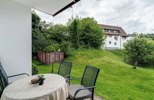 Kniebis Apartment | Apartment 'Ferienwohnung C, 45 Qm' with Private Terrace, Shared Garden and Wi-Fi